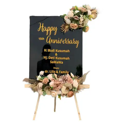 Papan Bunga Akrilik Rantau Panjang